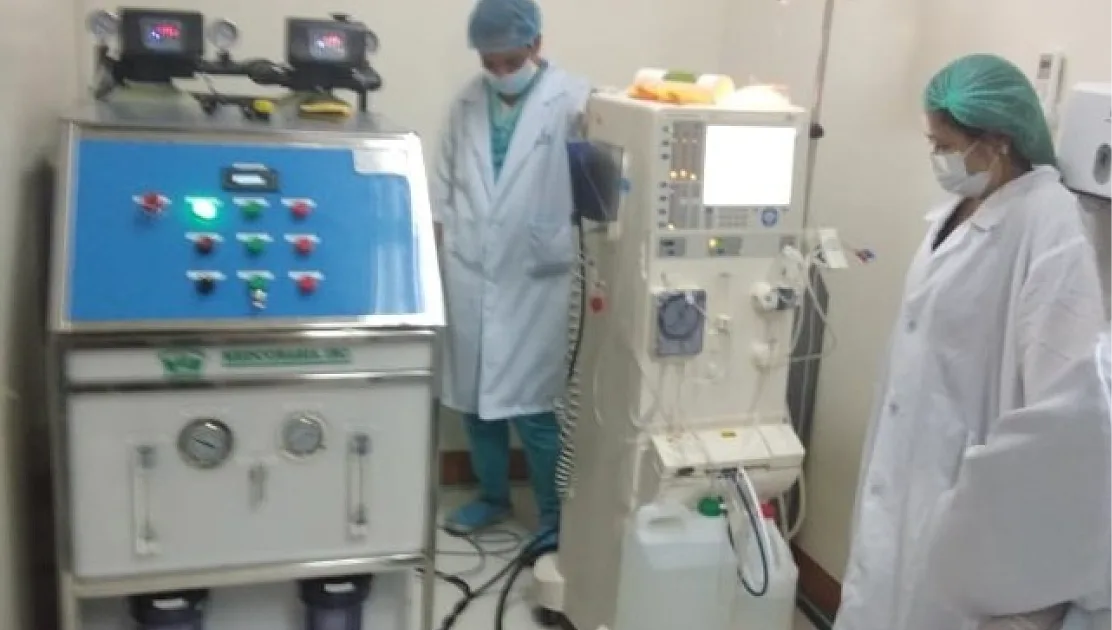 Portable Mobile Reverse Osmosis System, Dialysis water treatment
